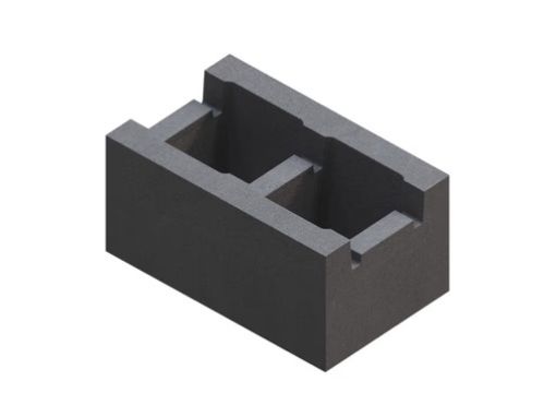 Õõnesplokk Columbia sarrusplokk 190x190x390mm sooned plokis pilt