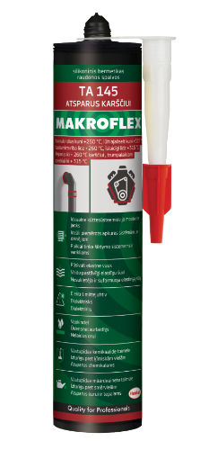 Silikoon kuumakindel Makroflex TA145 300ml punane pilt