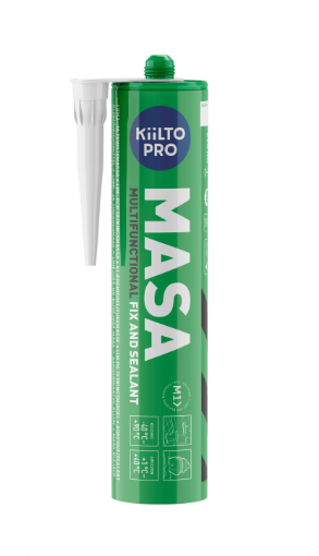 Liimhermeetik Kiilto Masa valge 290ml pilt