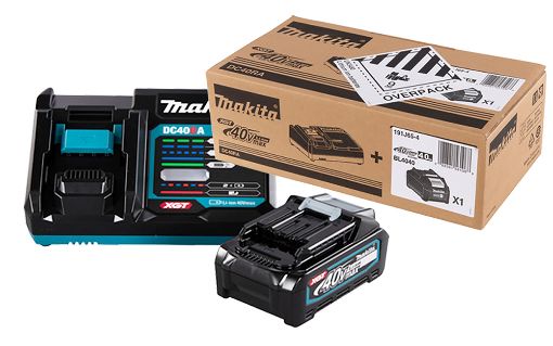 Kiirlaadija Makita DC40RA 40V XGT + 4Ah aku pilt