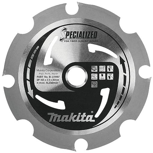 Saeketas Makita 165x20x2,30mm T4 (Tsementplaat) B-22997 pilt