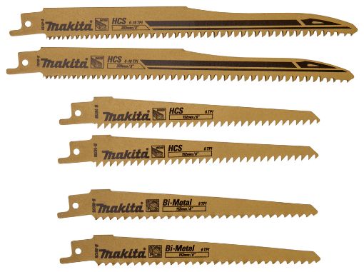 Universaalterade komplekt Makita (6 tk puit) pilt