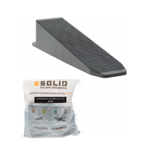 Plaatimisankru Solid kiilud mustad 50tk pilt