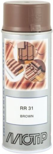 Aerosoolvärv Motip RR31 pruun 400ml pilt