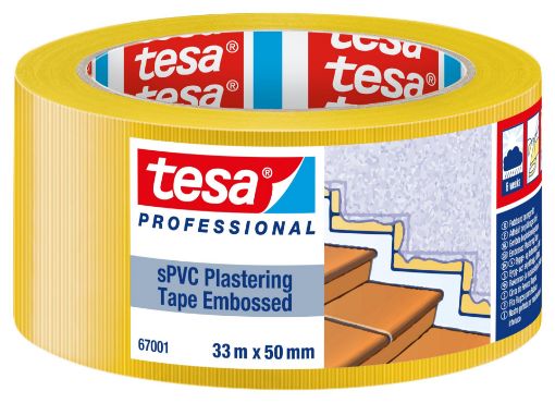 Maalriteip Tesa 50mmx33m krohvimistöödeks pilt
