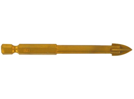 Klaasipuur nelja lõikeservaga 8 mm 1/4" kuuskant kinnitus pilt