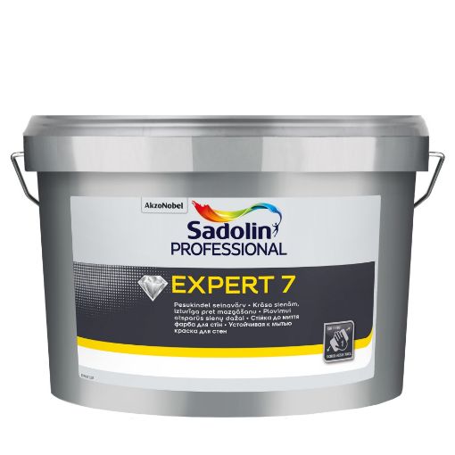 Seinavärv Sadolin Expert 7 valge BW 2,5l pilt