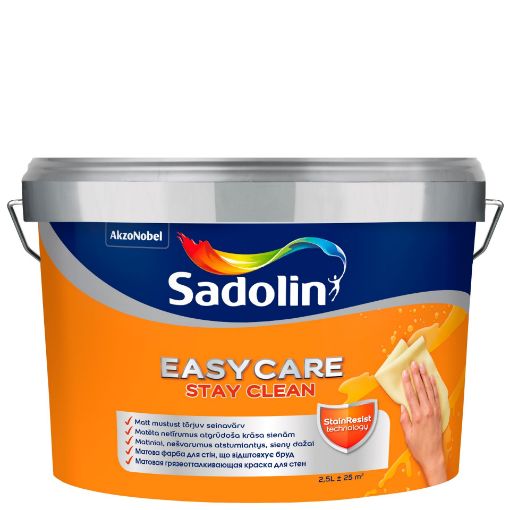 Seinavärv Sadolin EasyCare valge BW 2,5l pilt