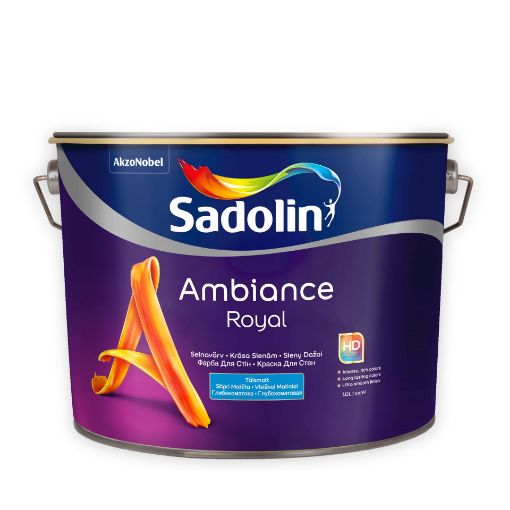 Seinavärv Sadolin Ambiance Royal valge BW 10l pilt