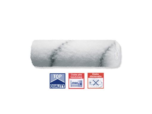 Värvirull Nylotexx halli triip polüamiid k13mm l10cm pilt