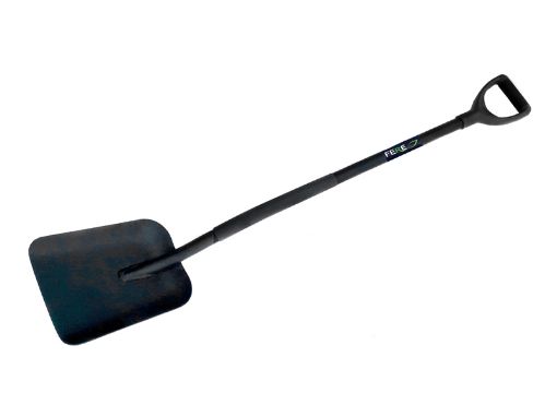 Kühvel kandiline terasvars kogupikkus 1,22m l22,5cm pilt