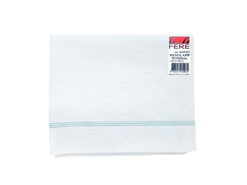 Pesulapp puuvill 50x60cm 10tk pilt