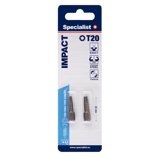 Kruvikeeraja otsik Irwin Specialist T20 2tk pilt