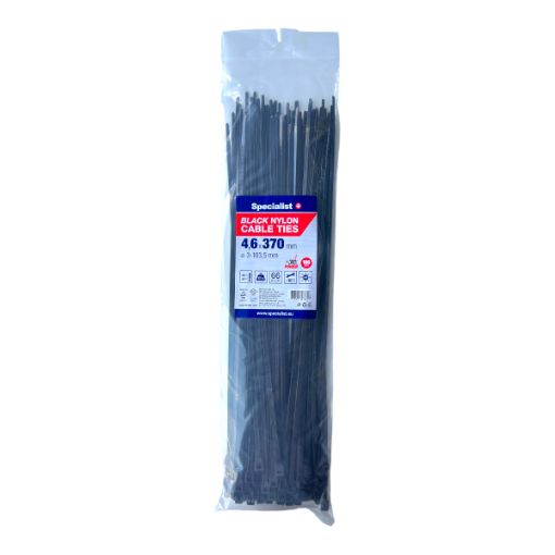 Irwin nailonrihm 4,8x368mm, 100tk must pilt