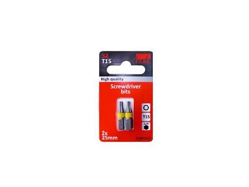 Kruvikeeraja otsik TiN torx 15mmx25mm 2tk pilt