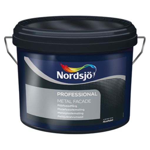 Metallivärv Nordsjö Professional Metal Facade värvitu BC9,4l pilt