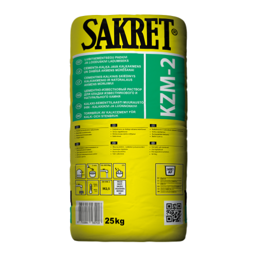 Müürisegu Sakret KZM2 25kg pilt