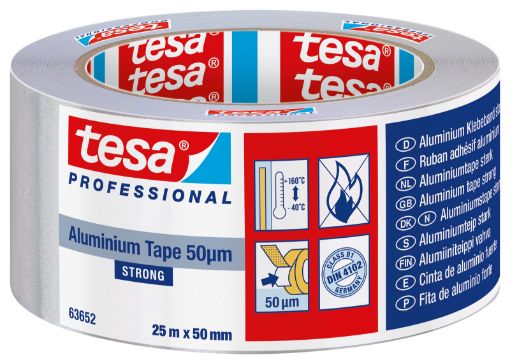 Alumiiniumteip Tesa 50mmx25m pilt