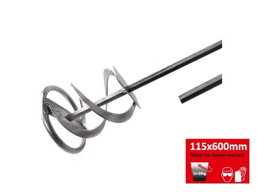 Vispel Prof spiraal ø115x600mm pilt