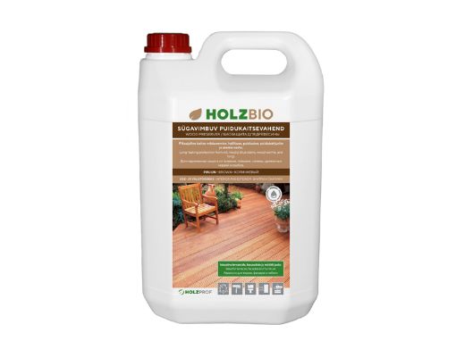 Puidukaitsevahend Holz Bio pruun 5l pilt