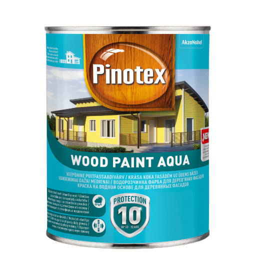 Puitfassaadivärv Pinotex Wood Paint Aqua värvitu BC 0,93l pilt