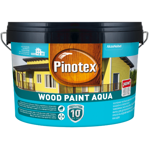 Puitfassaadivärv Pinotex Wood Paint Aqua värvitu BC 2,33l pilt