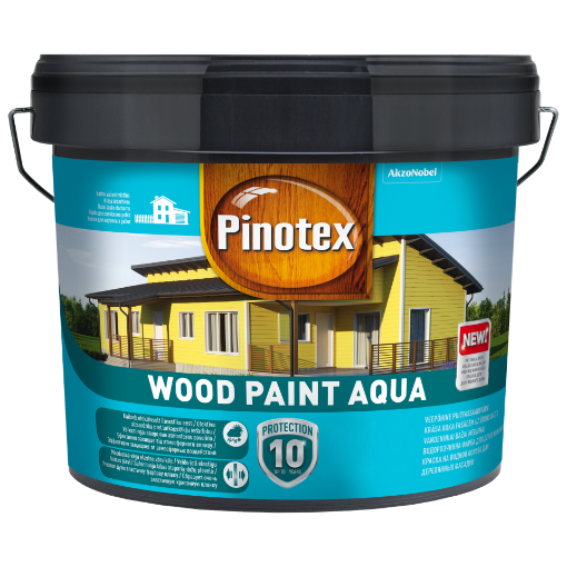 Puitfassaadivärv Pinotex Wood Paint Aqua värvitu BC 8,37l pilt