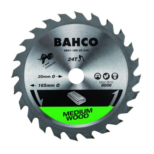 Saeketas Bahco 160x20mm 24H pilt