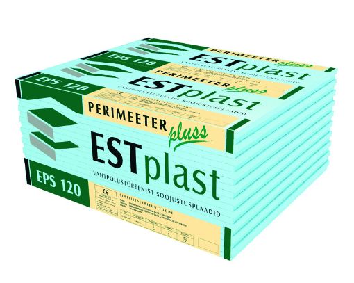 Soojustusplaat EPS-120 150x1015x1215 PerimPluss sinine 3,6m² pilt