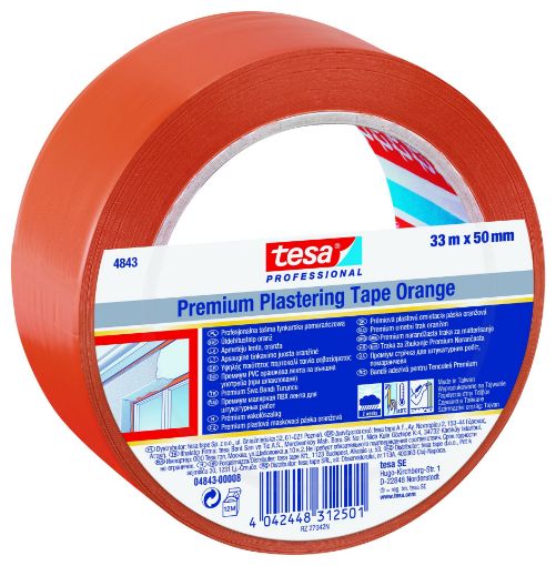 Üldehitusteip Tesa Premium 50mmx33m oranž pilt