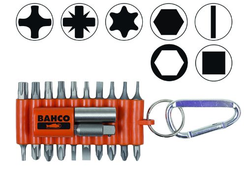 Otsikute komplekt Bahco 22 osaline pilt
