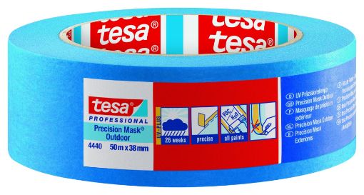 Maalriteip Tesa Precision 38mmx50m sinine pilt