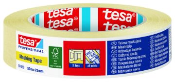 Kuva Maalriteip Tesa 25mmx50m 50°C andmed Maalriteip Tesa 25mmx50m 50°C pilt