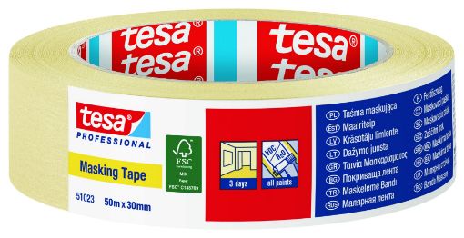 Maalriteip Tesa 30mmx50m 50°C pilt