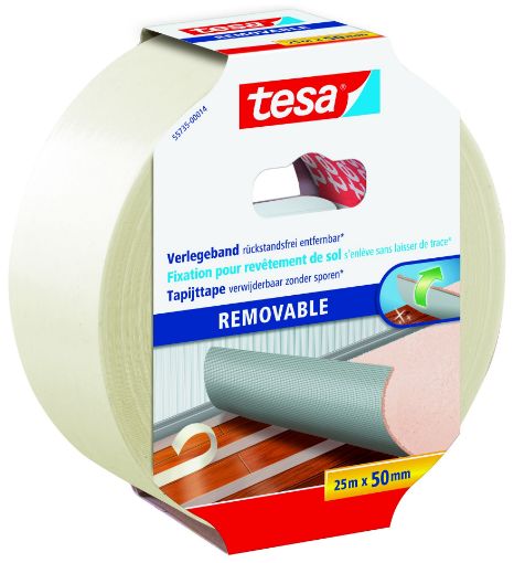 Vaibapaigaldusteip Tesa 50mmx25m eemaldatav pilt