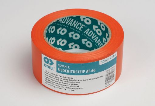 Üldehitusteip Advance TKL 50mmx33m AT66 oranž pilt