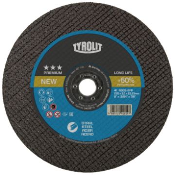 Kuva Lõikeketas Tyrolit 230x2,0x22,2, teras andmed Lõikeketas Tyrolit 230x2,0x22,2, teras pilt