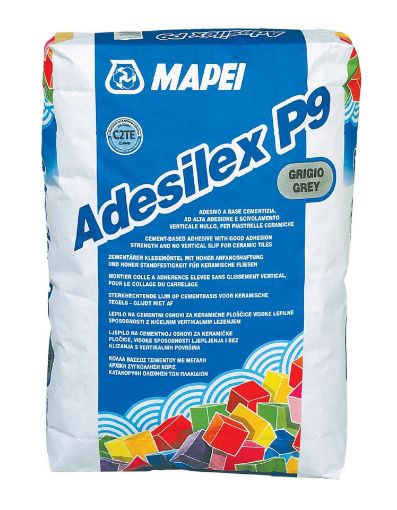 Plaatimissegu Mapei Adesilex P9 hall 20kg pilt