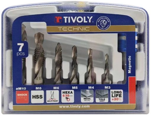 Keermestuskomplekt FTH, M3-M10, 7 osa pilt