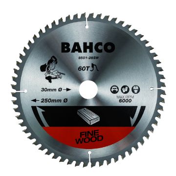 Kuva Saeketas Bahco 260x30mm 40H 0°, puidule andmed Saeketas Bahco 260x30mm 40H 0°, puidule pilt