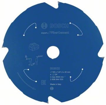 Kuva Saeketas Bosch tsementkiudplaadile Z4 165x20x1.8/1.2mm andmed Saeketas Bosch tsementkiudplaadile Z4 165x20x1.8/1.2mm pilt