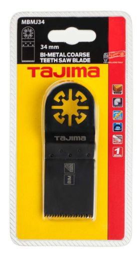 Multitööriista tera 34mm sirge, suure hambaga pilt