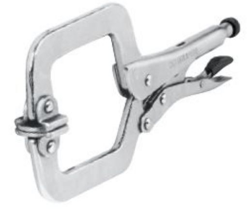 Lukustustangid 2 Truper paralleelsete C-lõugadega 150mm pilt