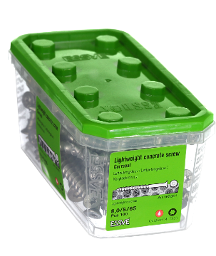 Kuva Kergbetoonikruvi Essve 8x65 Corrseal C4 100tk andmed Kergbetoonikruvi Essve 8x65 Corrseal C4 100tk pilt