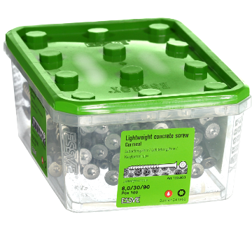 Kuva Kergbetoonikruvi Essve 8x90 Corrseal C4 100tk andmed Kergbetoonikruvi Essve 8x90 Corrseal C4 100tk pilt