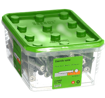 Kuva Betoonikruvi Essve peitpea 7,5x92 Corrseal C4 100tk andmed Betoonikruvi Essve peitpea 7,5x92 Corrseal C4 100tk pilt