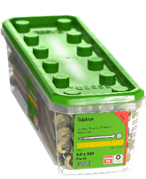 Kuva Puidukruvi Essve peitpea 8x240 Corrseal C4 50tk andmed Puidukruvi Essve peitpea 8x240 Corrseal C4 50tk pilt