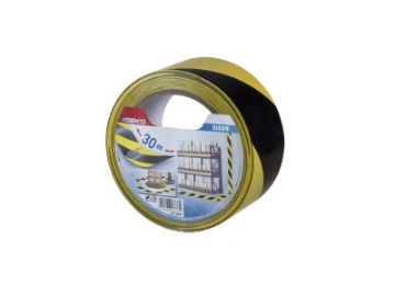 Kuva Markeerimisteip kollane-must PVC 30m andmed Markeerimisteip kollane-must PVC 30m pilt