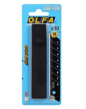 Kuva Noaterad murtavad Olfa LBB-10B black 18mm andmed Noaterad murtavad Olfa LBB-10B black 18mm pilt