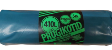 Kuva Prügikott 410l 5tk/rl sinine andmed Prügikott 410l 5tk/rl sinine pilt